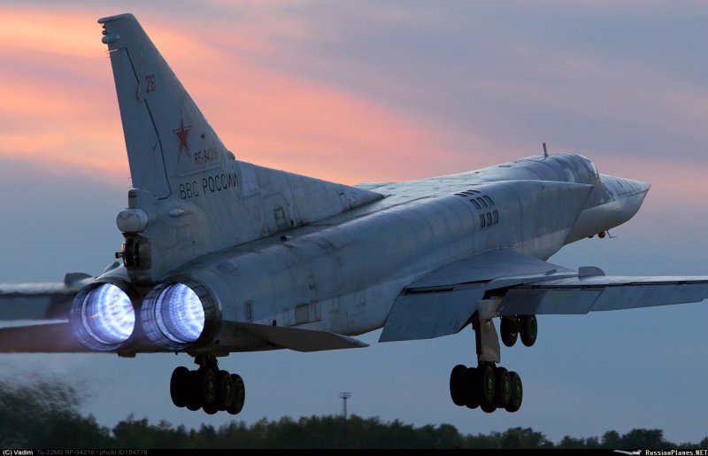 Бомбардировщик ту-22м3