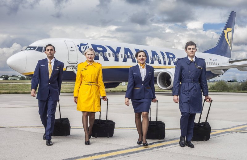 Форма пилотов авиакомпании Ryanair