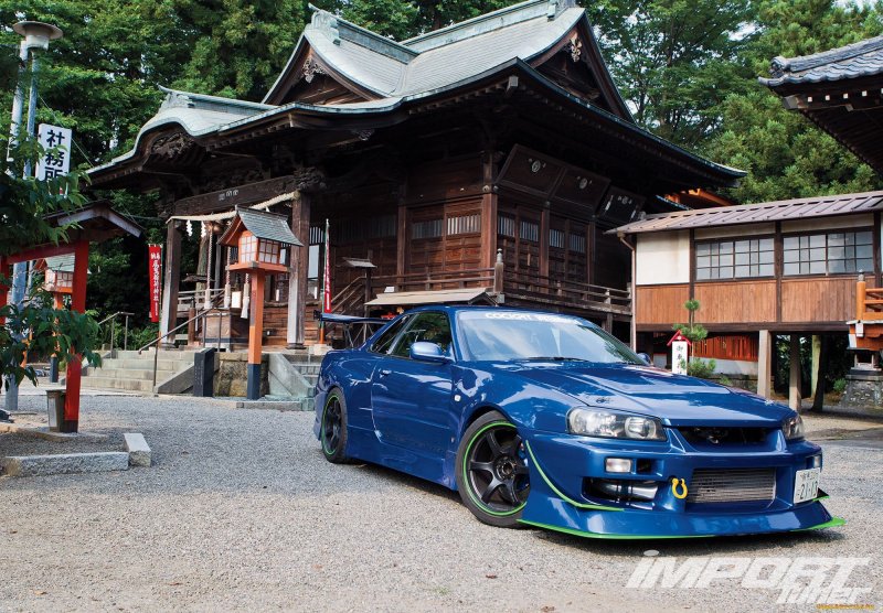 Nissan Skyline GTR r34 Japan Style