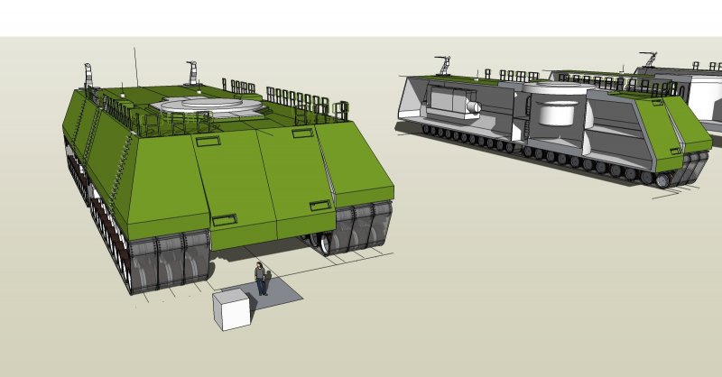 Танк Landkreuzer p1000 Ratte