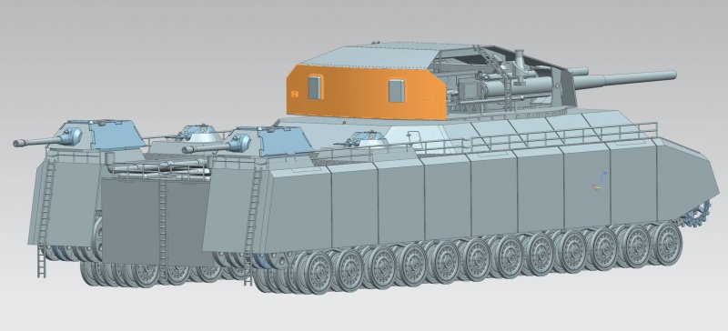 Королевский Ratte танк