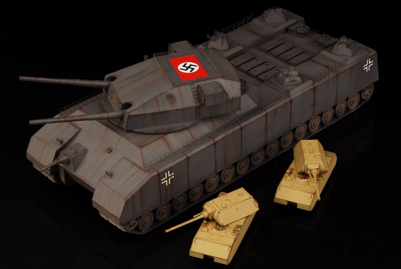 Сверхтяжелый танк p 1000 «Ratte»(