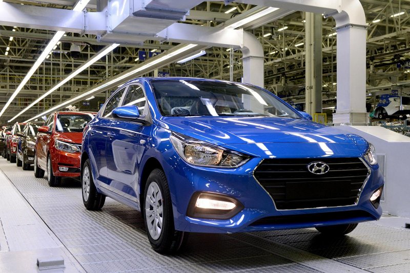Завод Hyundai Motor Корея