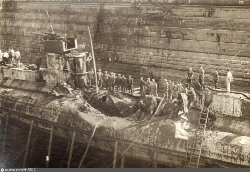 Британская подводная лодка "l55"