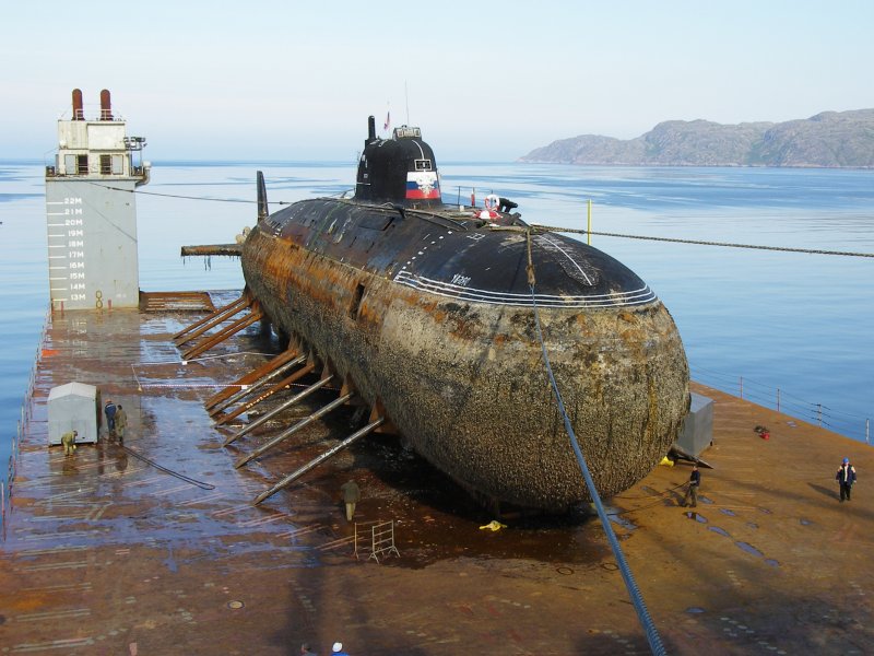 Сухой док для подводных лодок