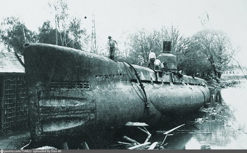 Подводная лодка сом Владивосток 1905
