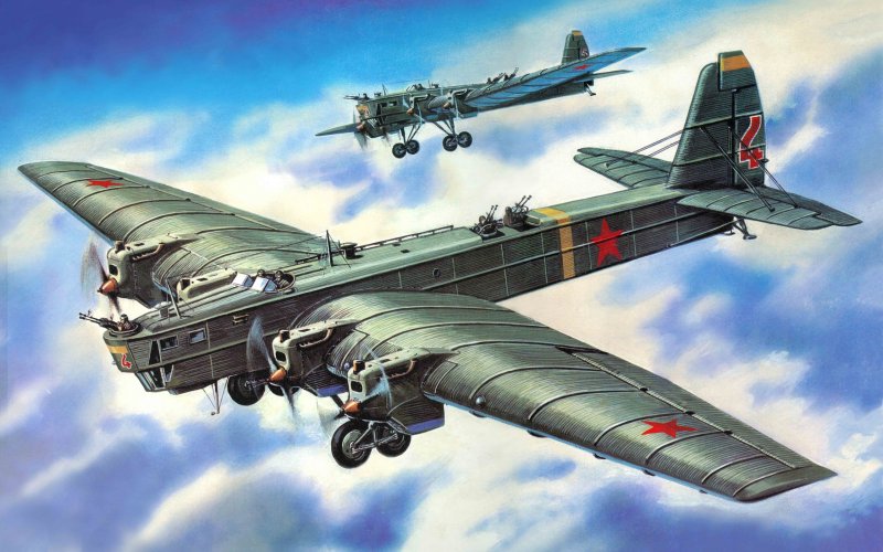 Самолет ант-6 ТБ-3