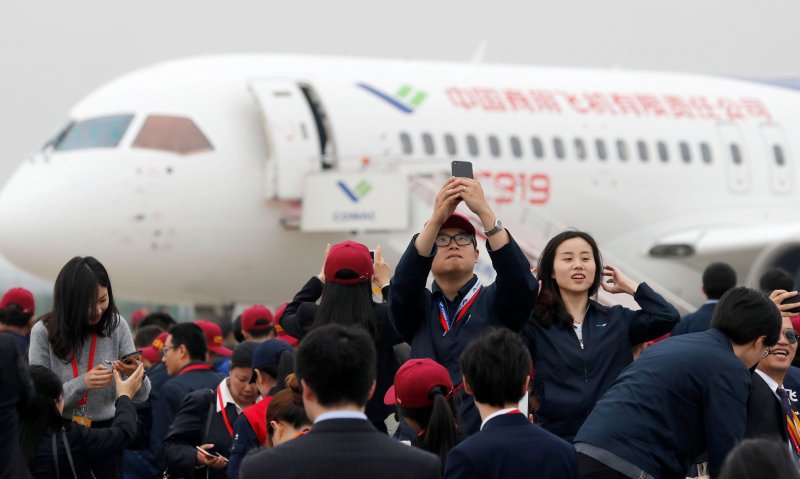 Comac c919 на Макс-2019