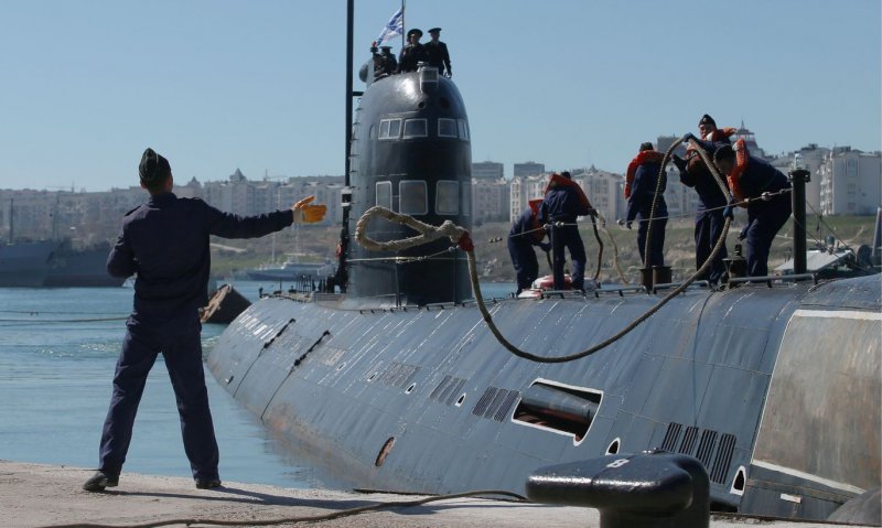 Устройство подводной лодки в разрезе