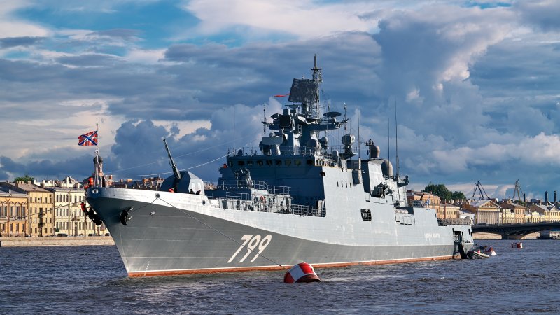 Большой противолодочный корабль Северного флота "Североморск"