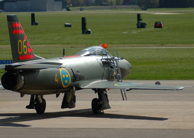 Saab 32 Lansen фото
