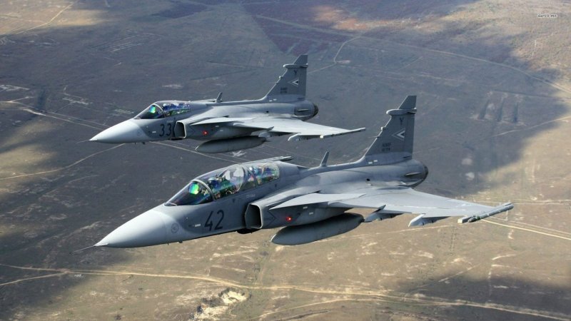 Истребитель Saab Jas 39