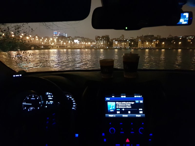 Розы в багажнике
