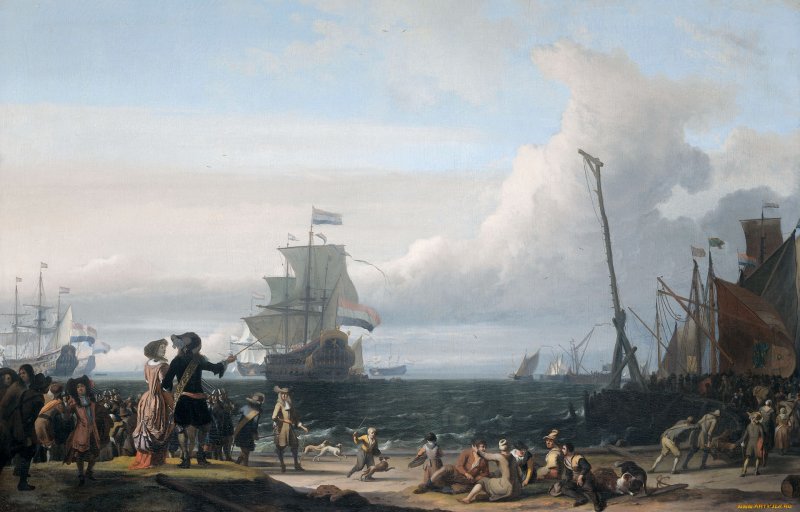 Картины Ludolf Bakhuizen