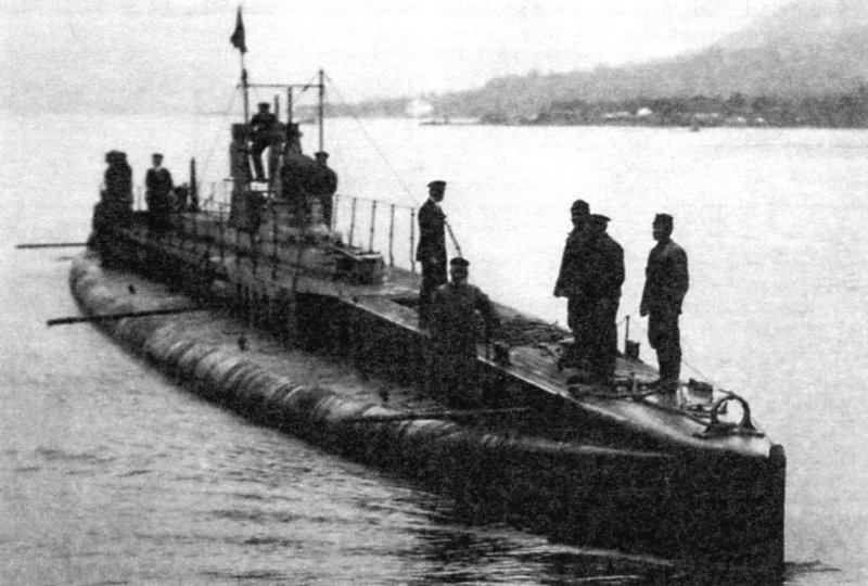 Подводная лодка 1 мировой войны