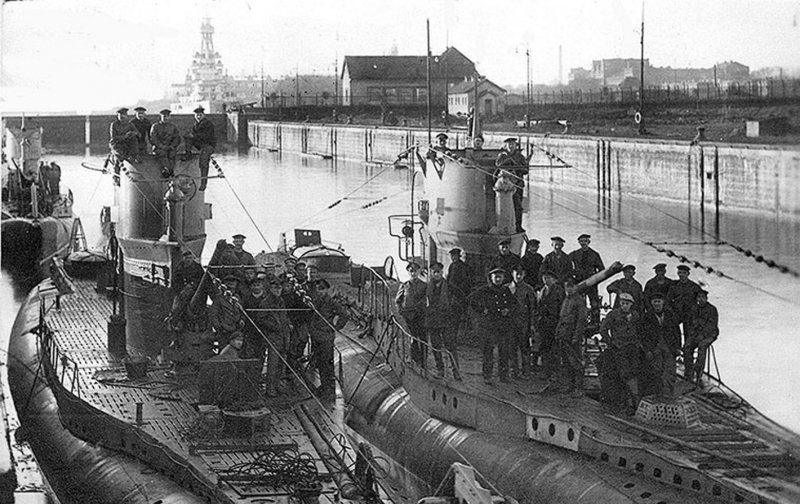 Подводные лодки 1914-1918