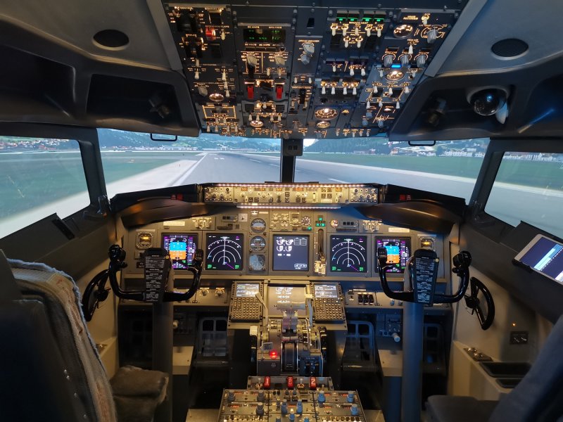 Боинг 737-700 кабина