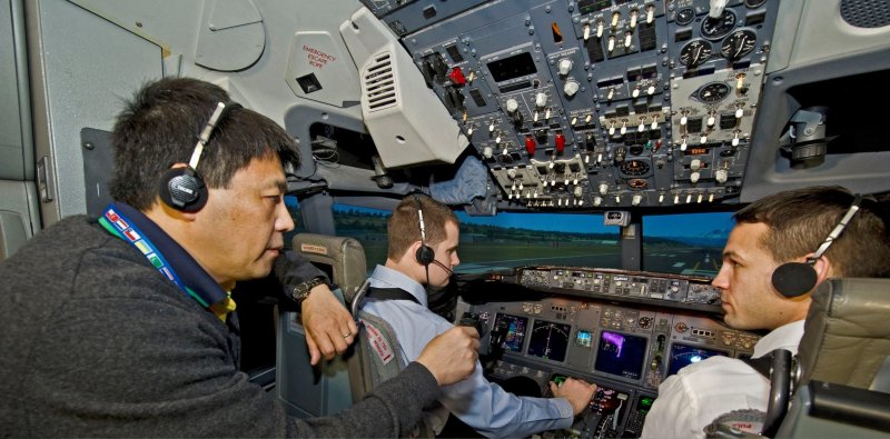 Авиатренажер Боинг 737 800