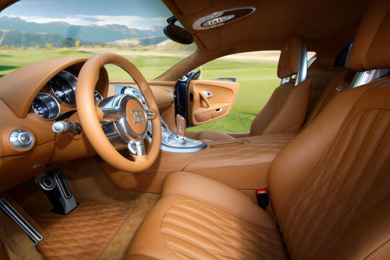 Bugatti Veyron салон