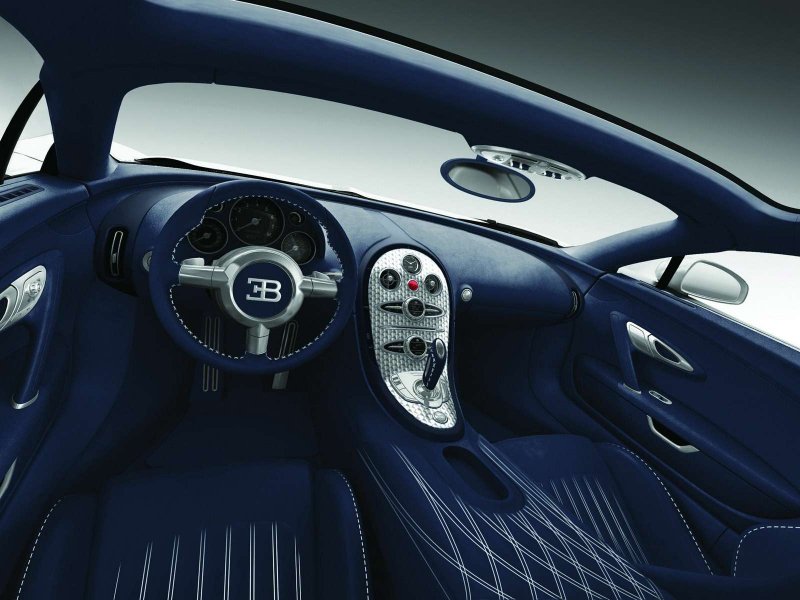Bugatti Chiron салон