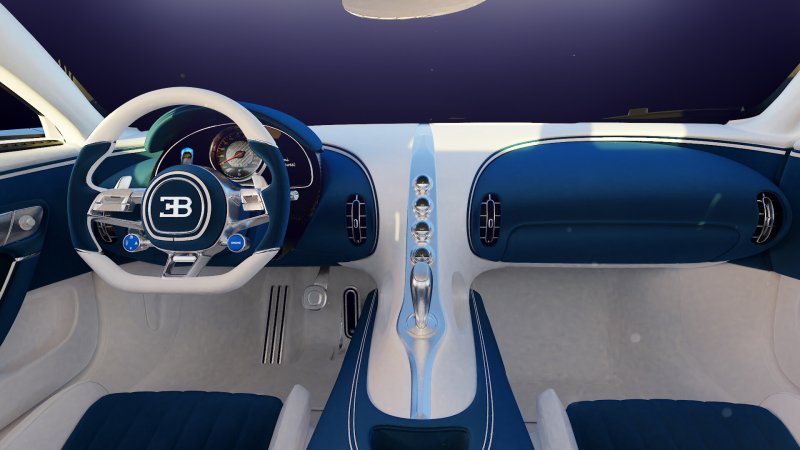 Bugatti Veyron салон