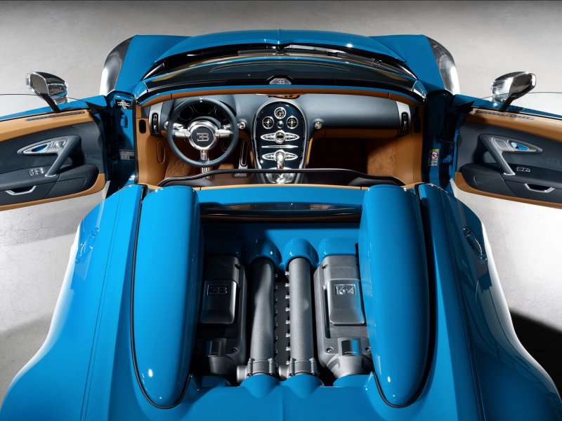 Bugatti Veyron салон