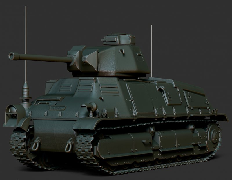 Французский танк сомуа s35