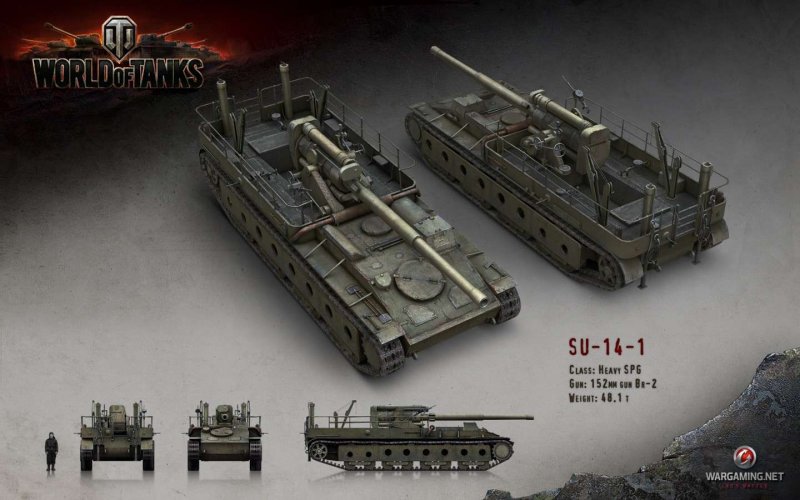 Ворлд оф танк Су 14 2