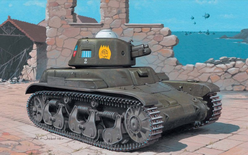 Французские танки r35