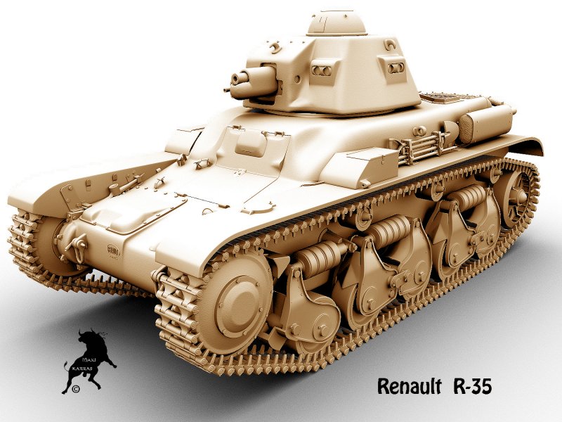 Renault r35 модель