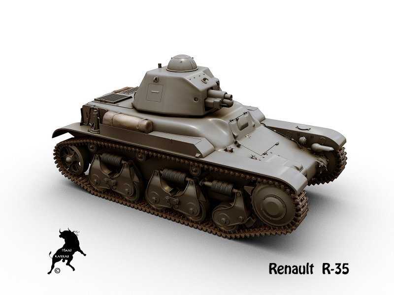 Renault r35 танк