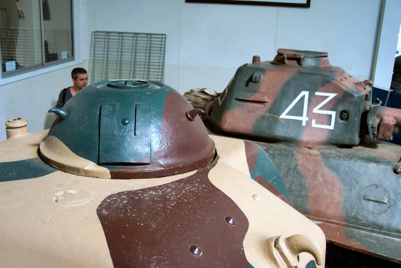 Renault r35 в бою
