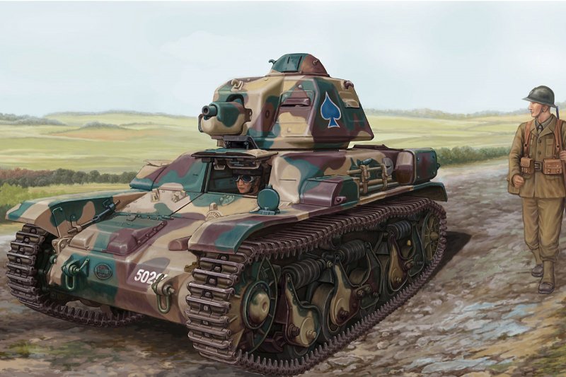 Французский танк Рено р-35