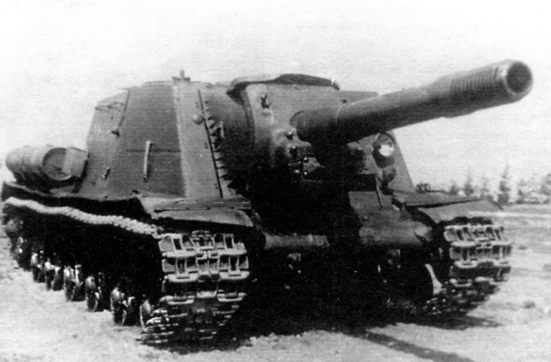 Самоходка ИСУ-152 зверобой