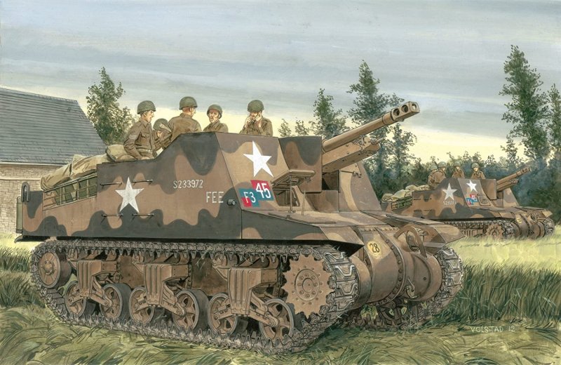 Sexton II 25pdr SP tracked