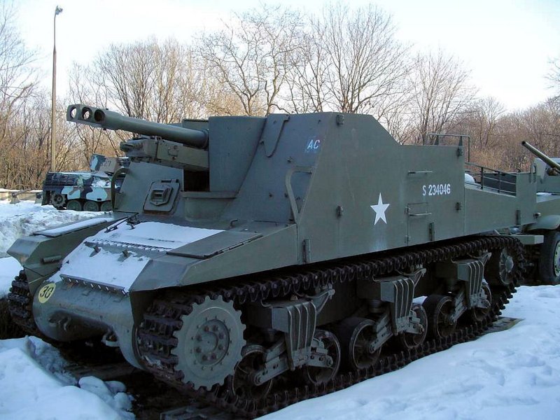 Sexton II 25pdr SP tracked