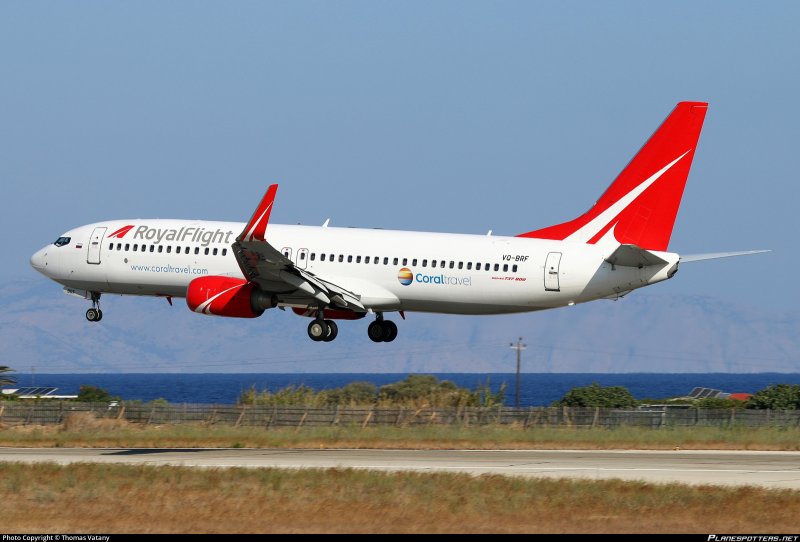 Boeing 737-800 Роял Флайт бизнес класса