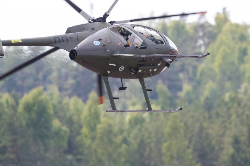 Разведывательный вертолет md500 - ВВС Сальвадора