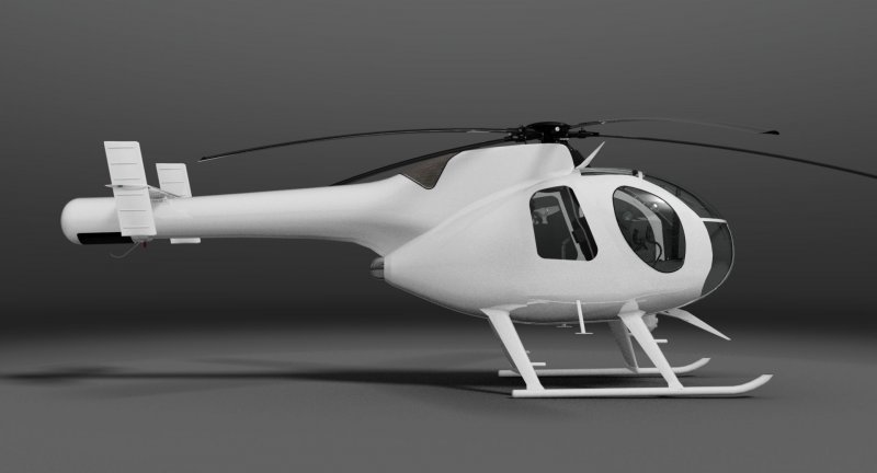 МД 500 вертолет