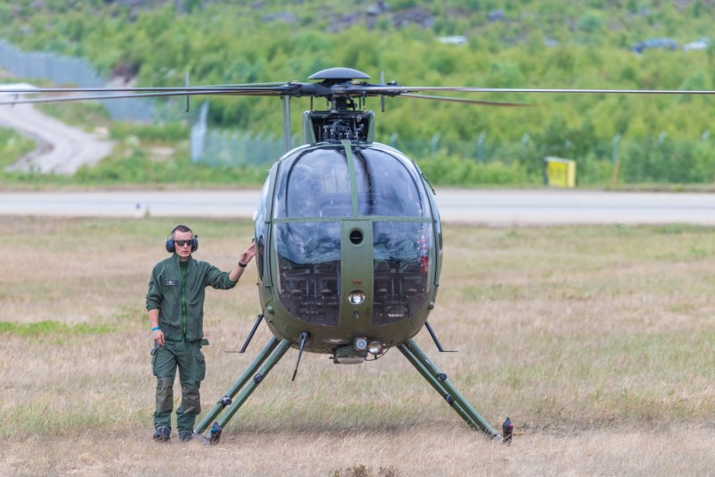 MD 500 вертолет