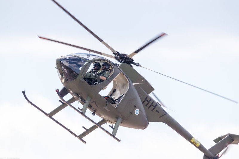 Разведывательный вертолет md500 - ВВС Сальвадора