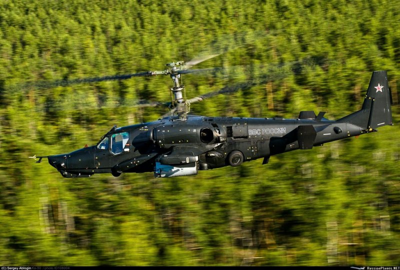 Ударный вертолет ка-50 черная акула