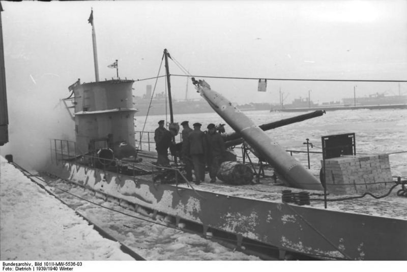 Немецкая подводная лодка u853