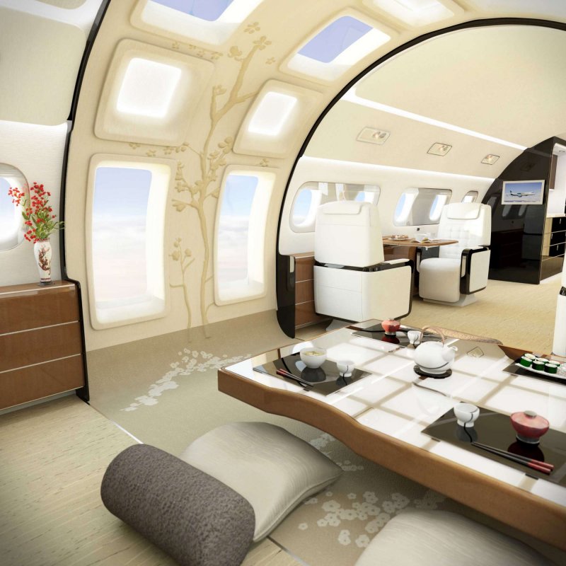 Airbus a380 частный самолет