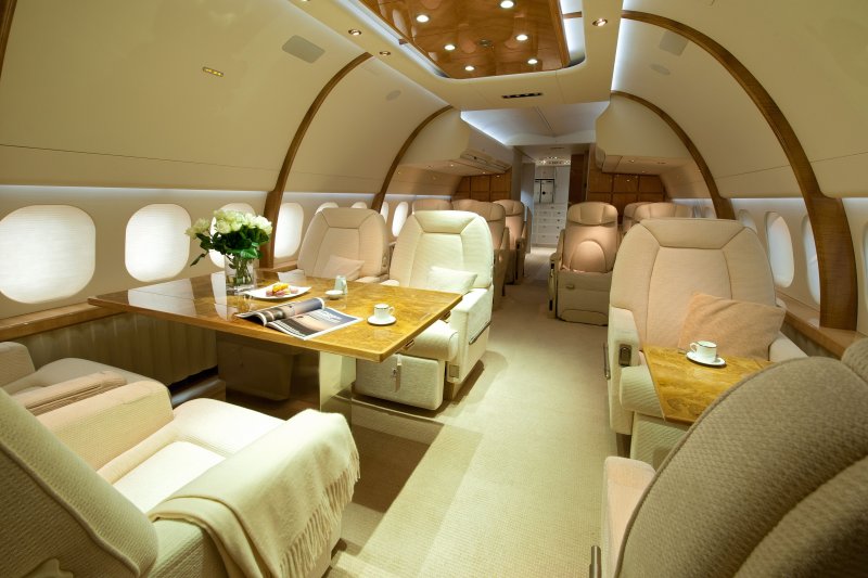 Интерьер Boeing 767 VIP