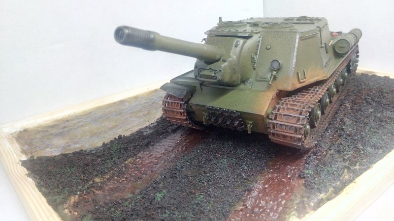 ИСУ-122 самоходная Артиллерийская установка