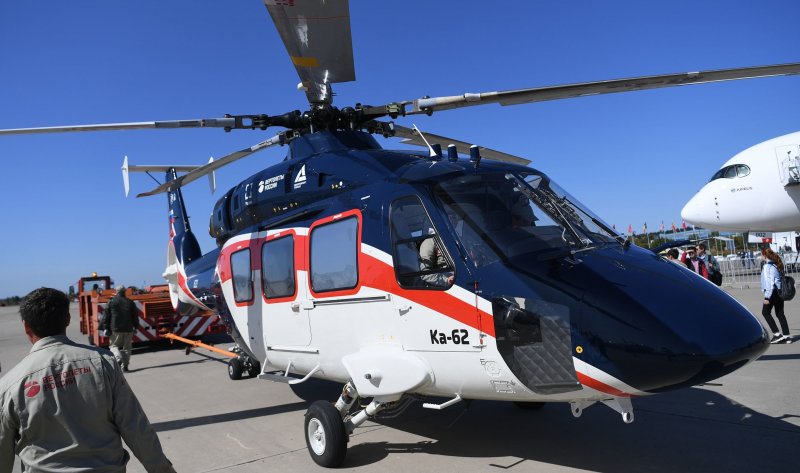 Вертолёт ка-62 салон