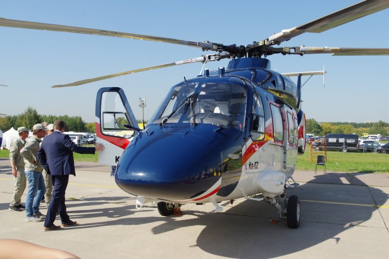 Вертолёт ка-62 салон