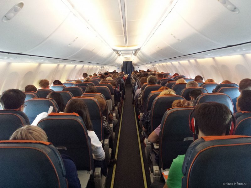 Боинг 737 Аэрофлот салон
