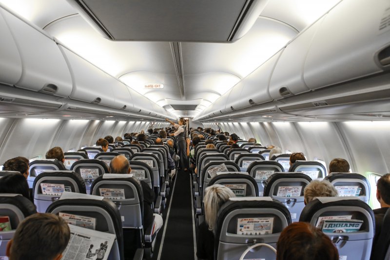 Boeing 737-800 салон